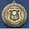 2.5" Stock Cast Medallion (Police Department)